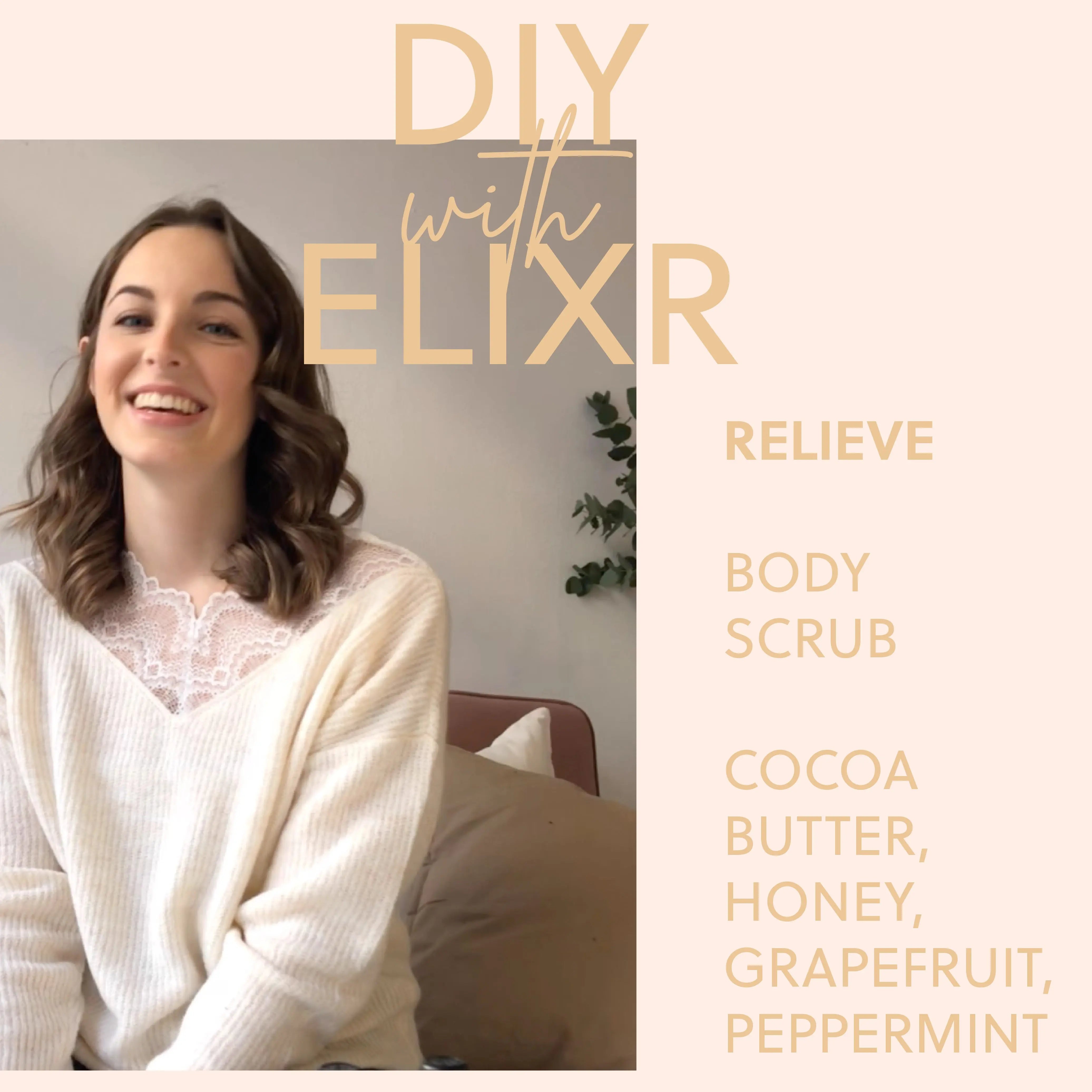 DIY Rezept: Body Scrub mit Grapefruit & Peppermint - ELIXR