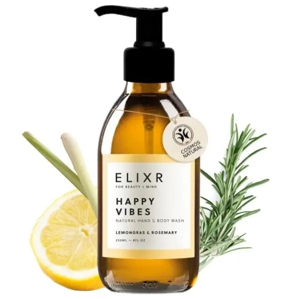 HAPPY VIBES Natural Hand & Body Wash - ELIXR