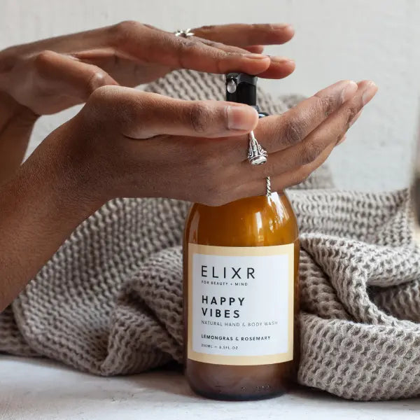 HAPPY VIBES Natural Hand & Body Wash - ELIXR 5