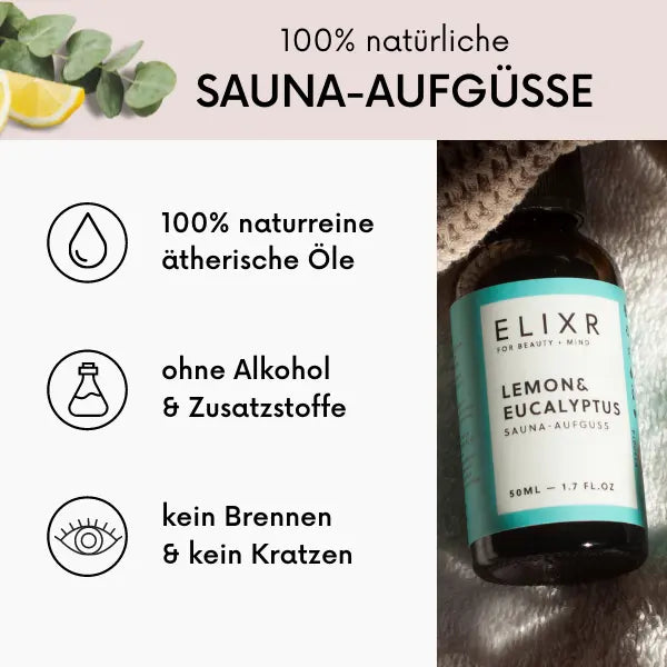 LEMON & EUCALYPTUS Sauna-Aufguss - ELIXR 2