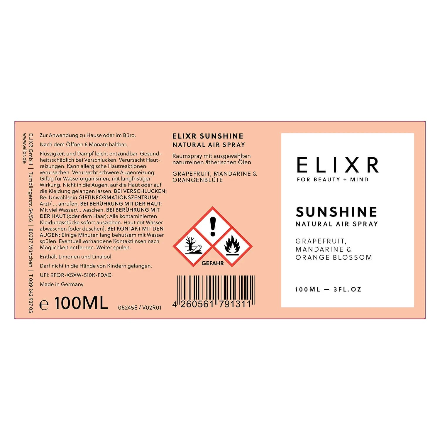 SUNSHINE Air Spray ELIXR - ELIXR