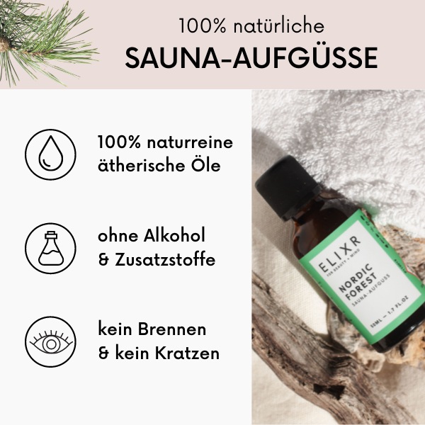 Vorteile sauna aufuss nordic forest