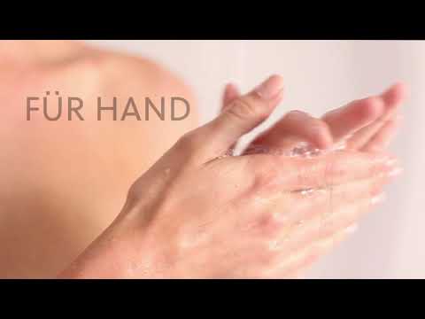 Hand- und Körperseife Happy Vibes in Glasflasche