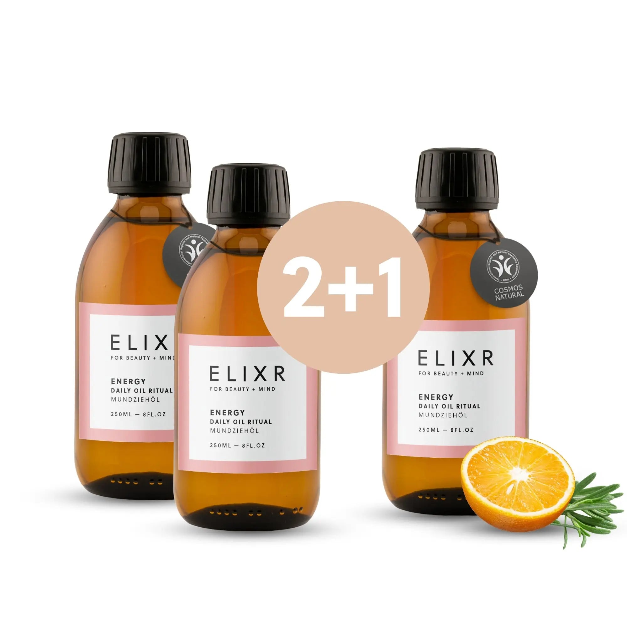 ENERGY Mundziehöl 250ml 2+1 Set - ELIXR