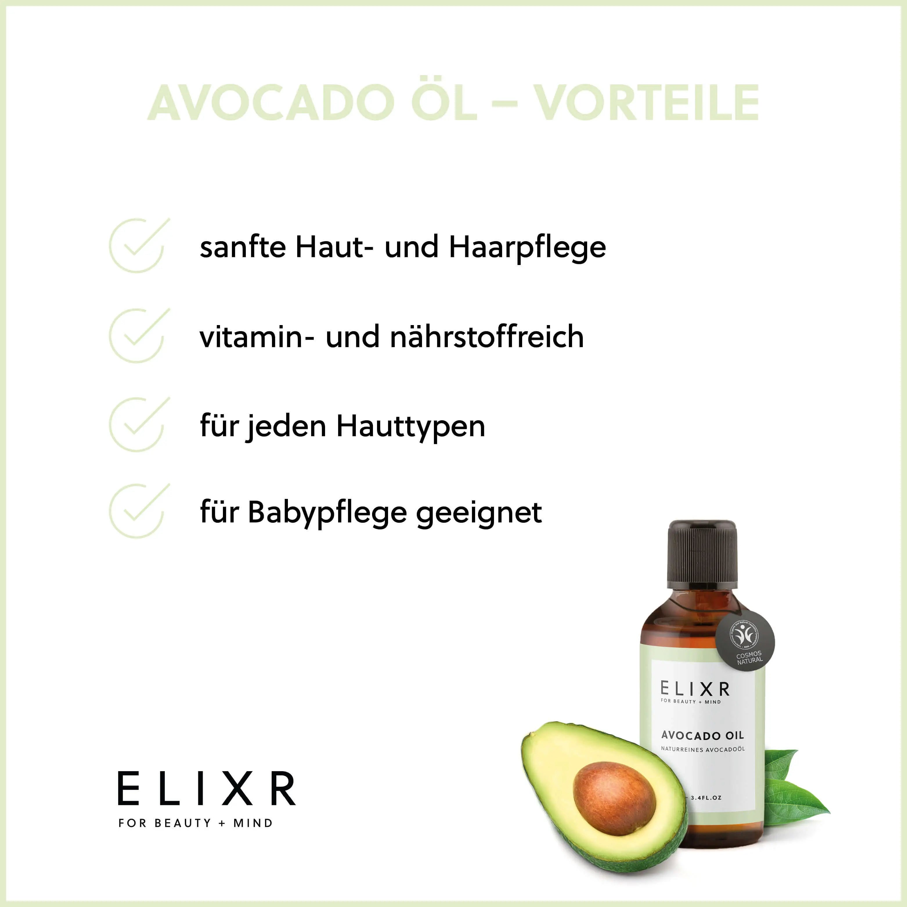 NATURREINES AVOCADO ÖL ELIXR - ELIXR