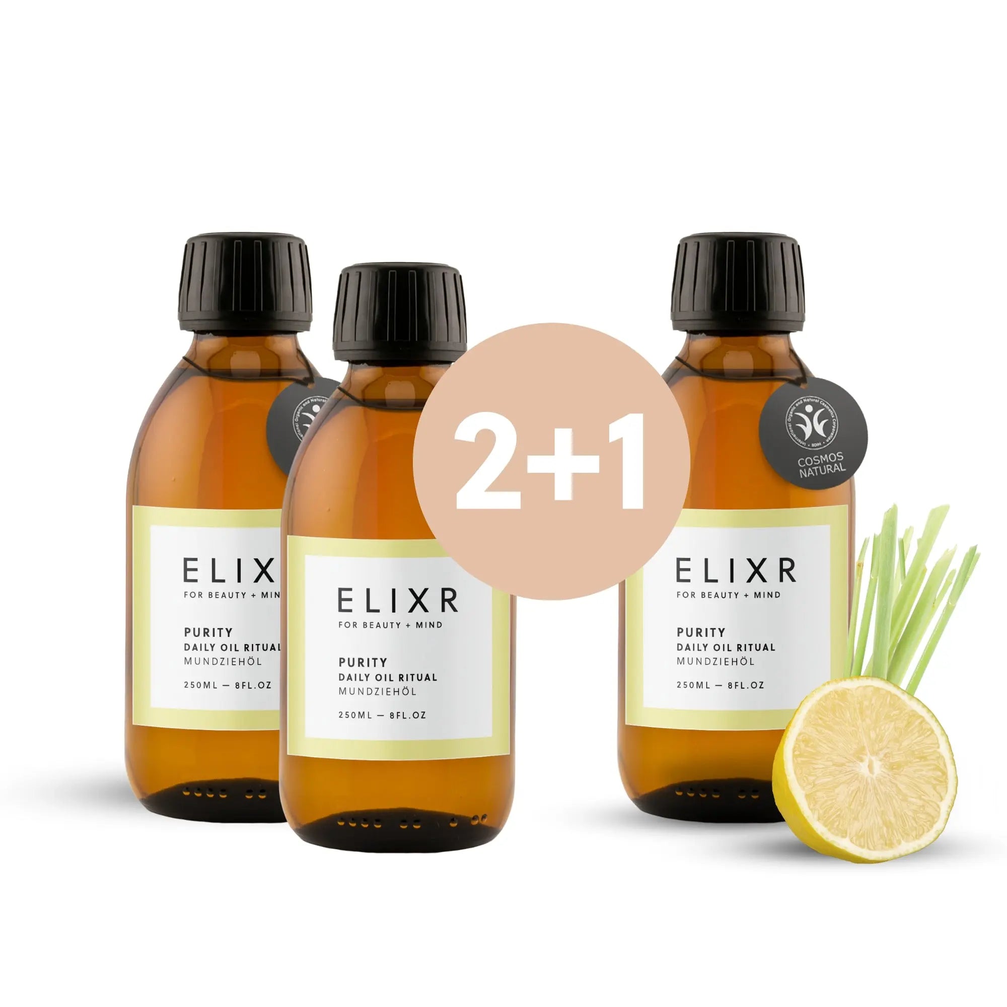 PURITY Mundziehöl 250ml 2+1 Set ELIXR - ELIXR