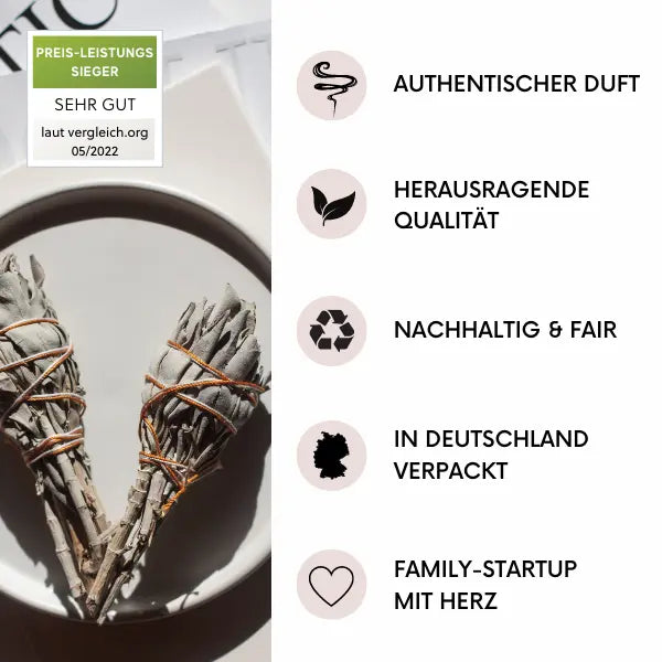 WEISSER SALBEI RÄUCHERBÜNDEL - ELIXR 2