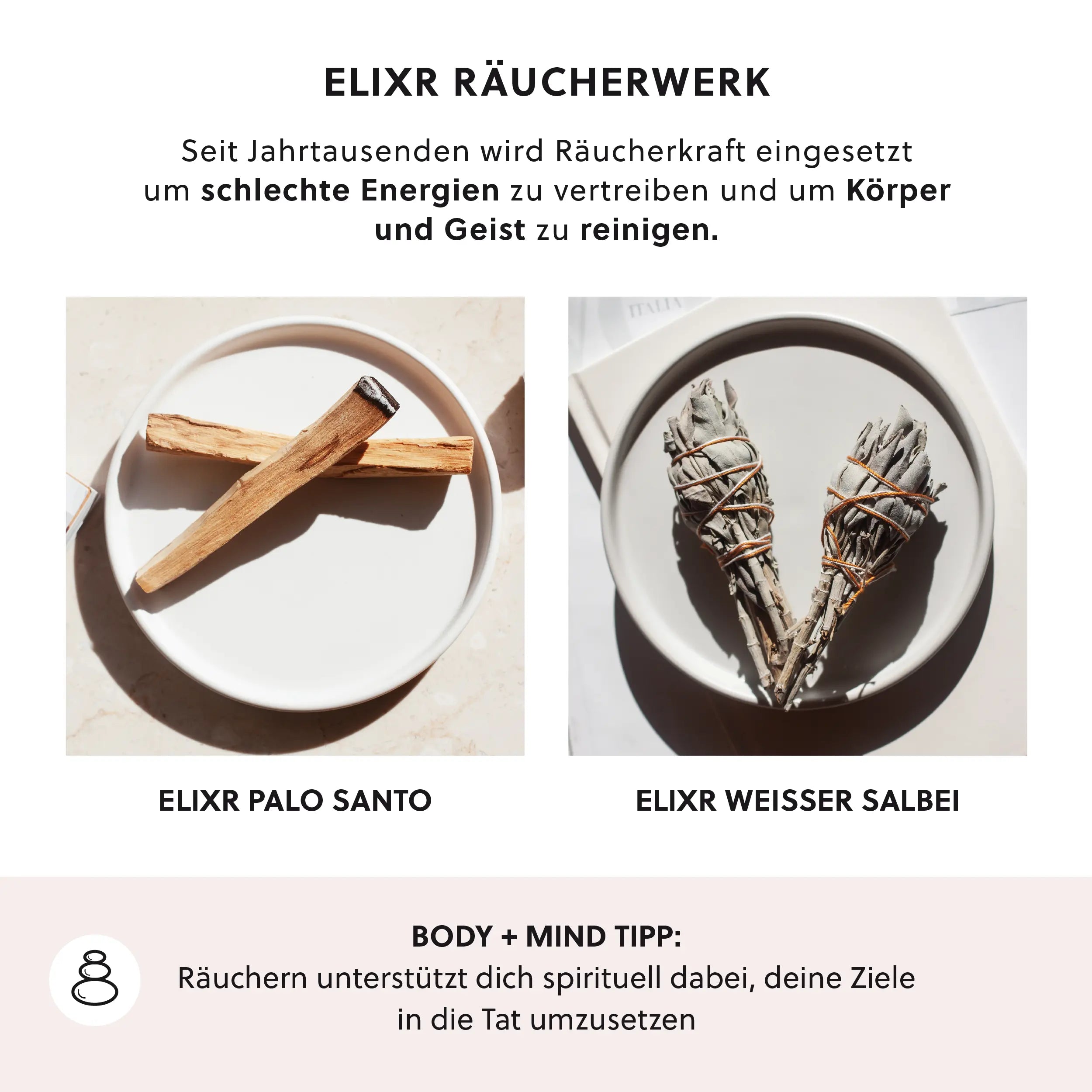 WEISSER SALBEI RÄUCHERBÜNDEL - ELIXR 6