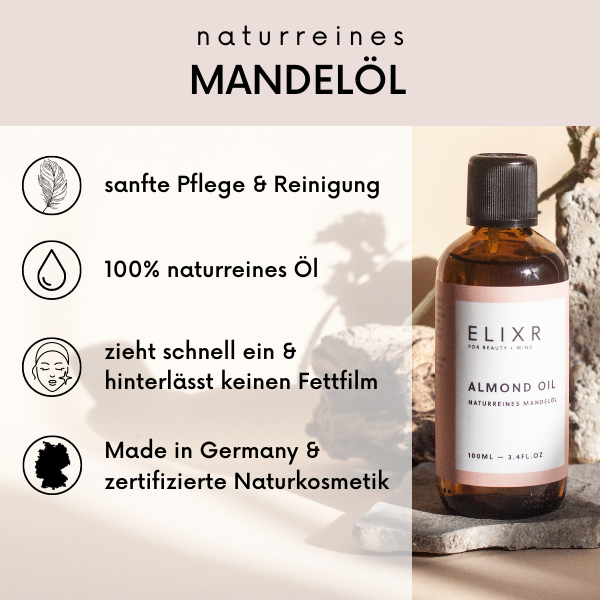 Vorteile naturreines Mandelöl